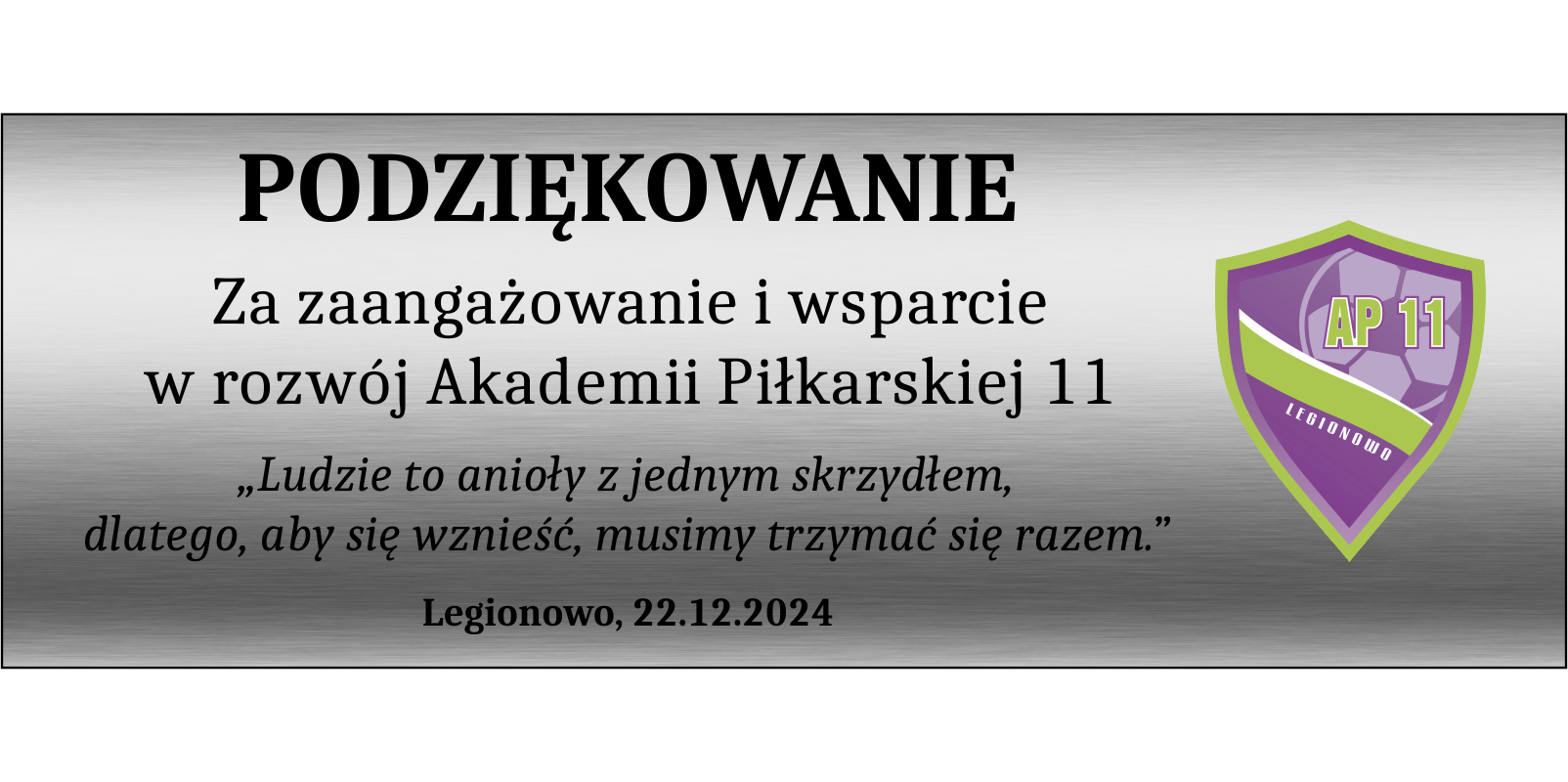 Zdjęcie tabliczki