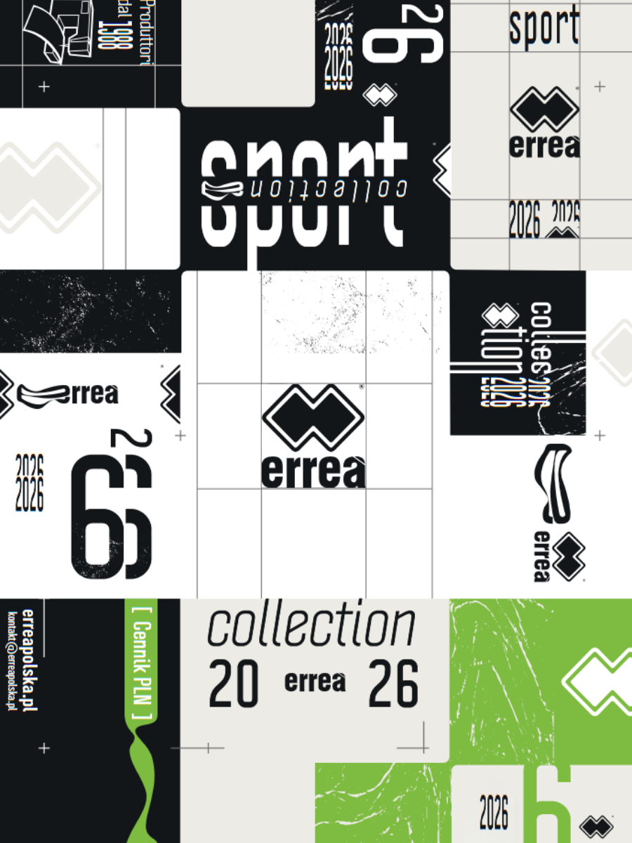 Errea Catalogue 2025 Cover
