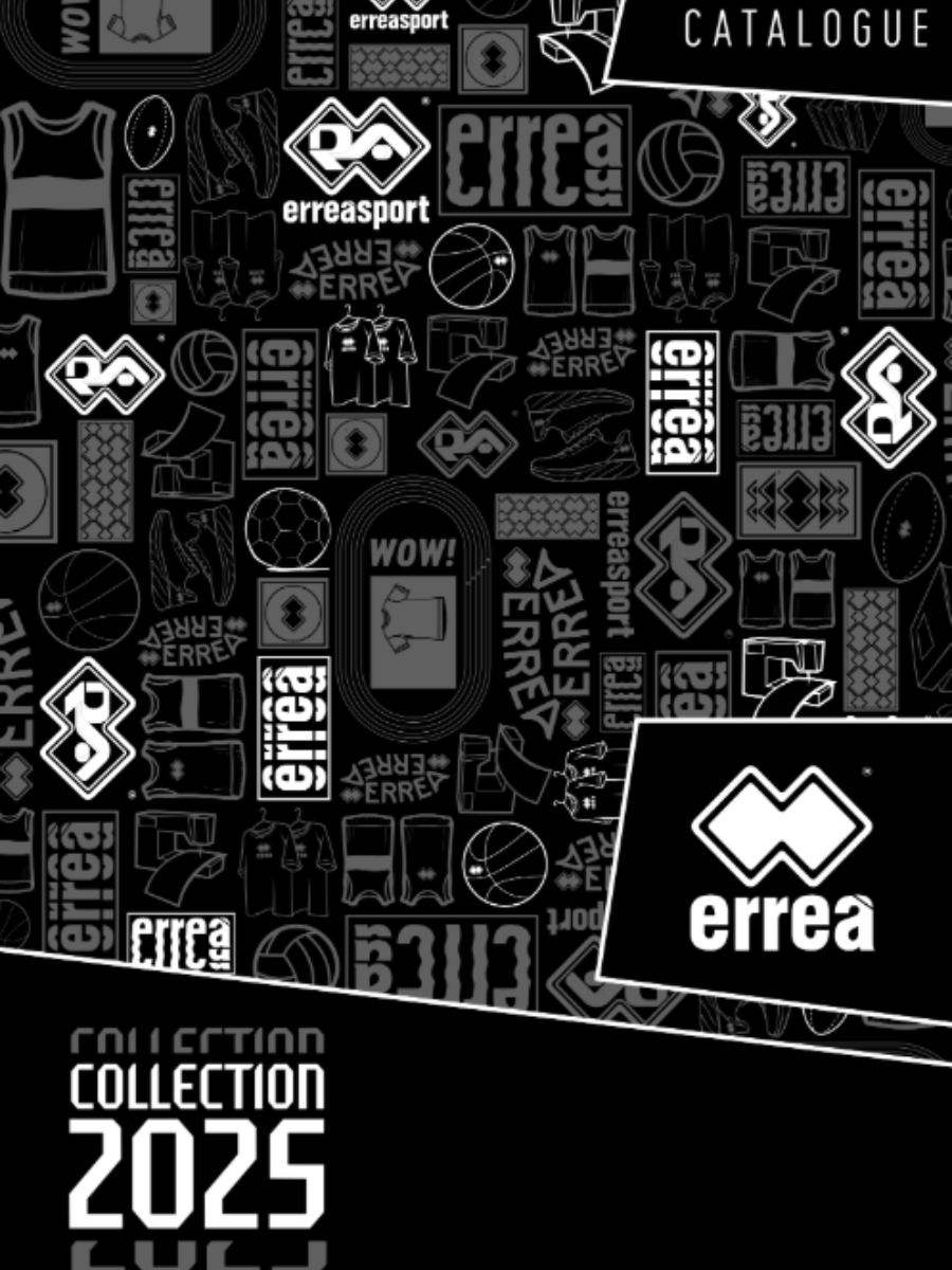 Errea Catalogue 2025 Cover