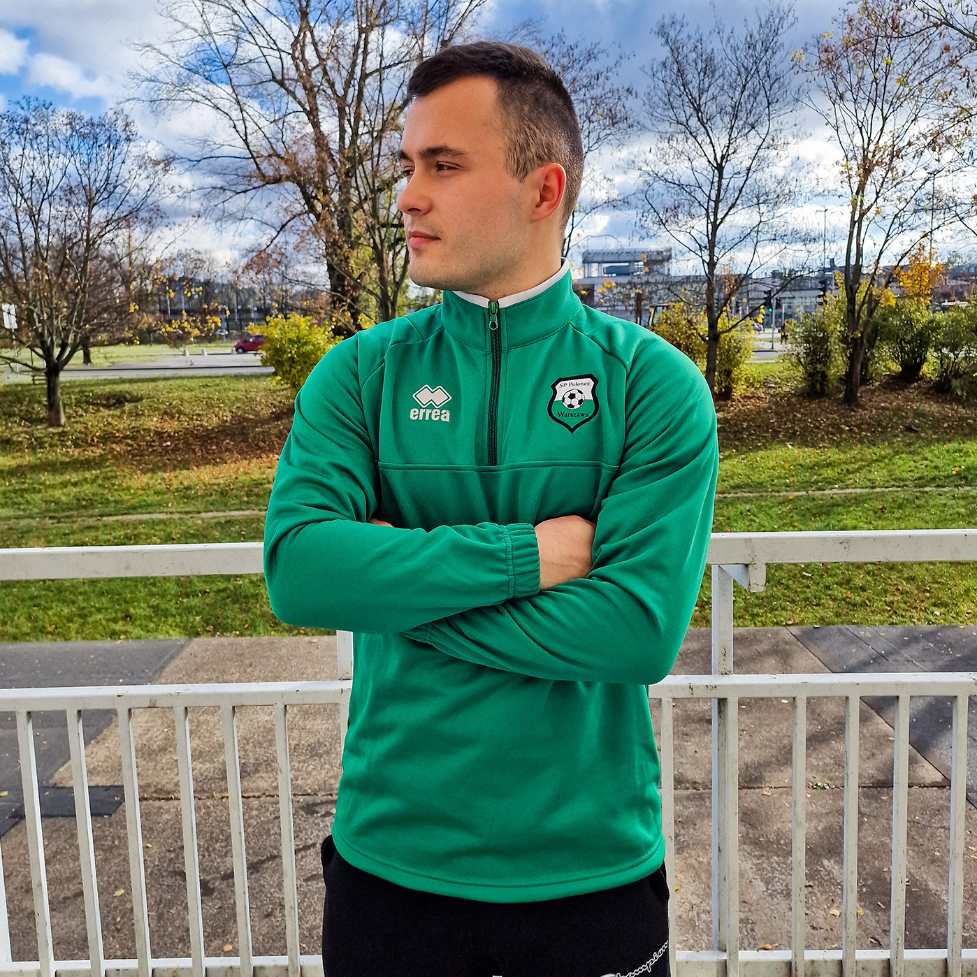 Bluza treningowa POLONEZ WARSZAWA – przód