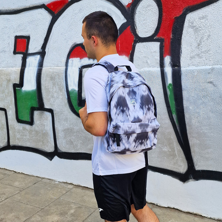 Zestaw szkolny JOMA - komplet na WF z plecakiem Metaverse biało-czarnym