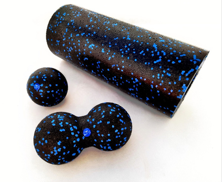 Zestaw EPP Yakima do masażu – niebieski, 3-elementowy