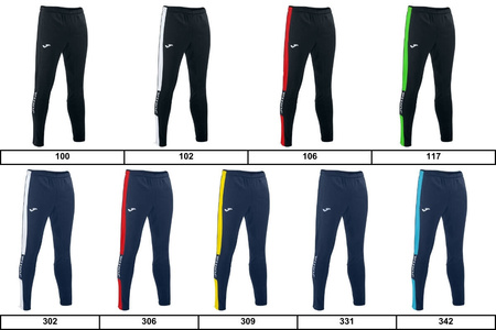 Komplet dresowy JOMA 18x bluza winner III 103151 z krótkim suwakiem + spodnie combi gold 100761