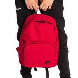 Plecak Joma Beta 401051.600 - czerwony, pojemny, sportowy, z kieszenią przednią, wytrzymały
