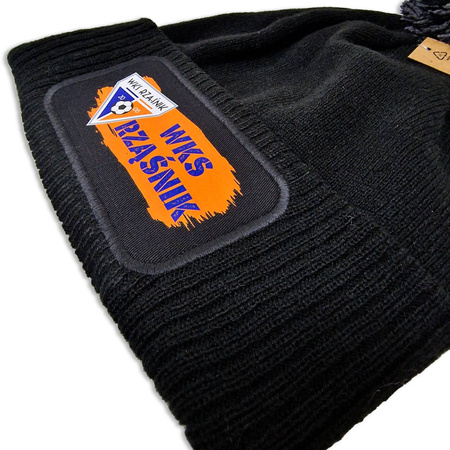 Czapka zimowa z pomponem + nadruk