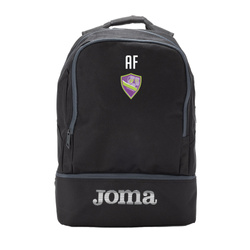 Plecak JOMA AKADEMIA PIŁKARSKA 11 czarny z herbem DTF i inicjałami, personalizowany