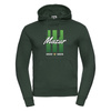 Bluza z kapturem MAZUR KARCZEW zielona – nadruk DTF, bawełna, barwy klubowe