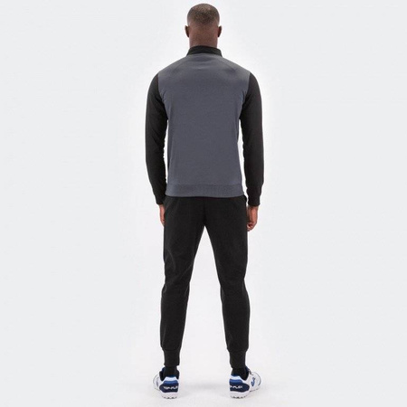Bluza piłkarska Joma Winner 100947.151 szaro czarna bluza sportowa rozpinana