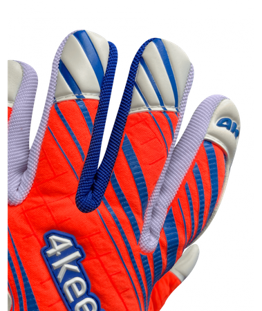 Rękawice 4Keepers Soft Amber NC z płynem do czyszczenia - technologia Super Soft Grip, krój Negative Cut, silikonowy druk 3D
