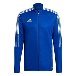 Bluza piłkarska Adidas Tiro 21 GM7320 granatowa bluza sportowa rozpinana