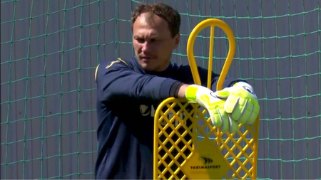 Mur piłkarski YAKIMA Elite 180 cm niebieski 100759 – profesjonalny mur treningowy do stałych fragmentów gry