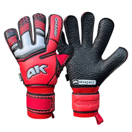 Rękawice 4Keepers Champ Astro VII HB junior z płynem do czyszczenia - pewny chwyt dla juniora na sztucznej nawierzchni