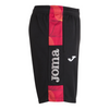 Spodenki piłkarskie Joma Champion II 102232.106 czarno czerwone sportowe spodenki