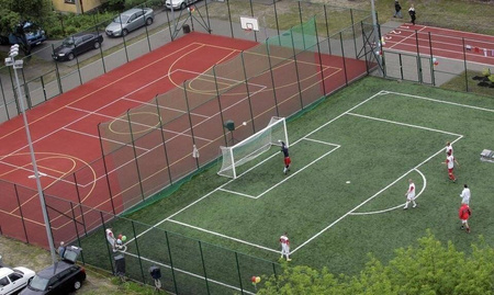 Siatka na bramkę Yakima 5x2 m – zielona, profesjonalna, 4 mm