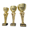 Zestaw pucharów BI BIE.SERIE27 H32 H30 H28 – klasyczne złote trofea sportowe
