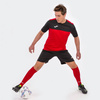 Koszulka piłkarska Joma Winner 100946.601 czerwono czarna t-shirt sportowy