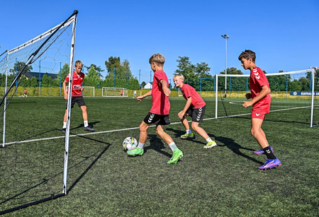 Bramka Flex 240x150 cm – mobilna, stabilna bramka do piłki nożnej dla profesjonalnych szkółek i klubów