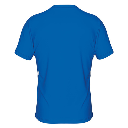 Koszulka treningowa POLONEZ WARSZAWA niebieska — komfortowa z herbem 3D