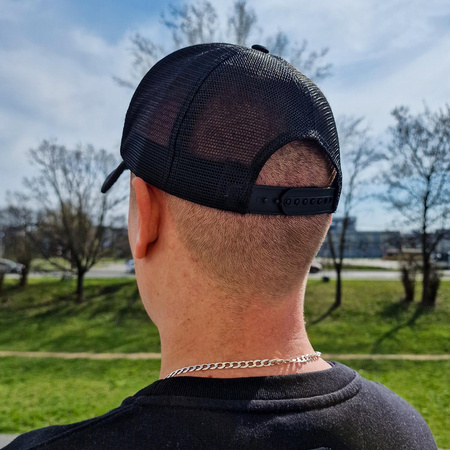 Czapka z daszkiem MAZUR KARCZEW – nadruk DTF, barwy klubowe