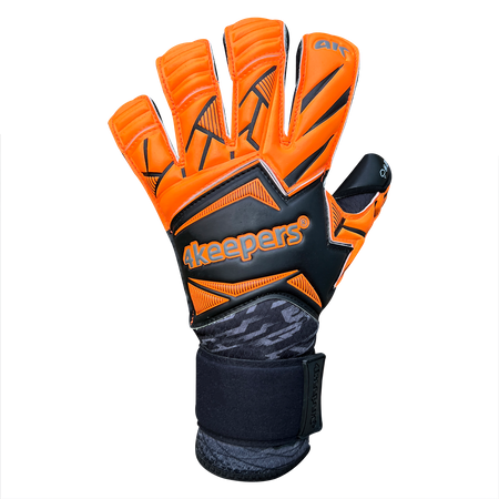 Rękawice 4Keepers Force V3.25 RF2G z płynem do czyszczenia - pianka New Basic Grip, krój Roll Finger