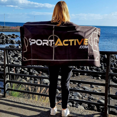 Ręcznik ONZE z mikrofibry, nadruk dwustronny