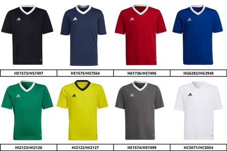 18x komplet koszulka adidas ENTRADA22 + spodenki ENTRADA22