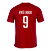 Koszulka meczowa RYŚ LASKI – herb żakardowy, numer na plecach, barwy klubowe, personalizowana