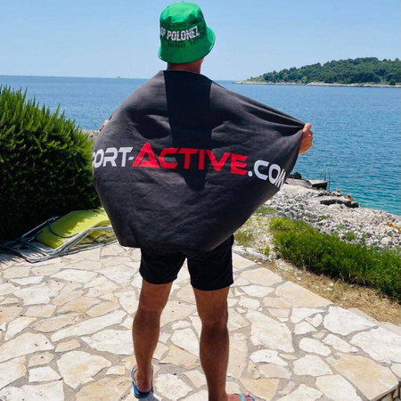 Ręcznik ONZE z mikrofibry, nadruk dwustronny