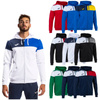 Komplet dresowy JOMA 18x bluza crew V 103087 z długim suwakiem + spodnie combi gold 100761