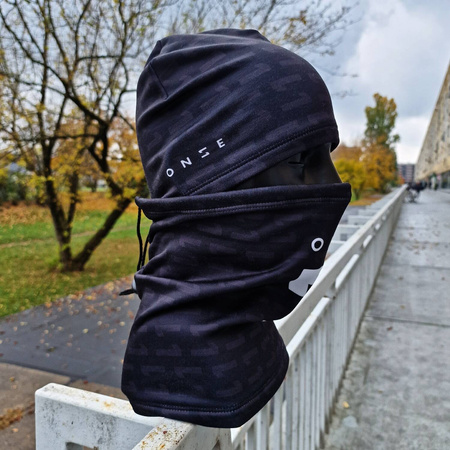 Zestaw zimowy treningowy ONZE czapka + komin