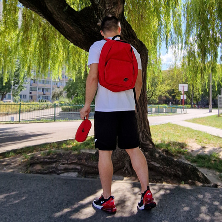 2x koszulka + spodenki komplet sportowy JOMA na WF strój sportowy do szkoły na zajęcia wychowania fizycznego + plecak szkolny