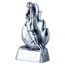 Statuetka GT RF 1237 H11 - srebrna nagroda dla bramkarza