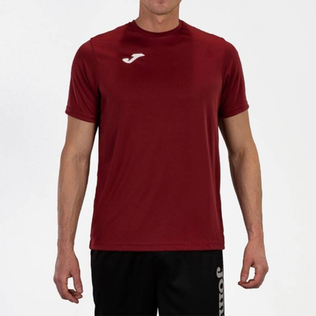 Koszulka piłkarska Joma Combi 100052.671 bordowy t-shirt sportowy