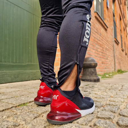 Spodnie Joma Combi Gold 100761.100 czarne spodnie dresowe na co dzień jak i do treningu zapewniające optymalne dopasowanie