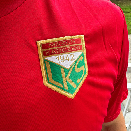 Koszulka treningowa JOMA MAZUR KARCZEW – herb żakardowy, numer