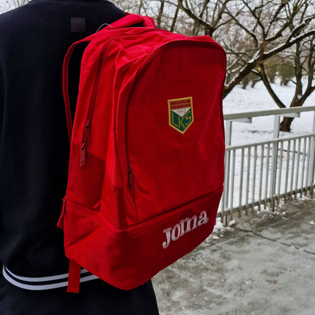 Plecak JOMA MAZUR KARCZEW – wszyty herb, nadruk inicjałów, 23,8l