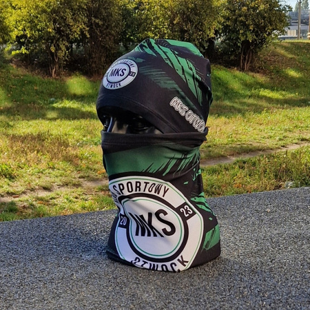 Zestaw treningowy czapka + komin ONZE techfleece - pełna personalizacja