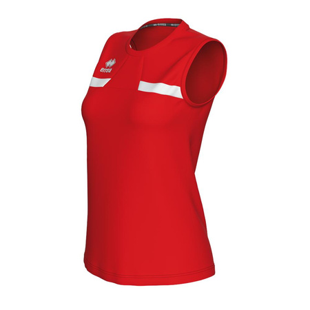 Damska koszulka sportowa Erreà Margie GM2C0S00500 czerwona – lekkość i wygoda na treningi