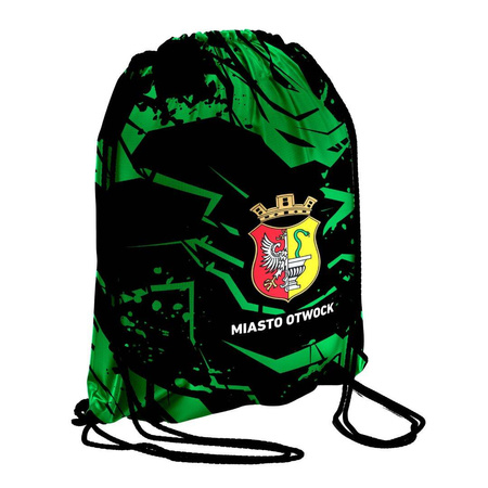 Worek na plecy MKS OTWOCK czarny – indywidualny wzór sublimowany, szybka wysyłka