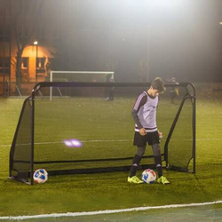 Bramka piłkarska Yakima GIZA ŻAK 3x1,55 m – Unifikacja PZPN, czarna