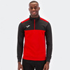 Bluza piłkarska Joma Winner 100947.601 czerwono czarna bluza sportowa rozpinana