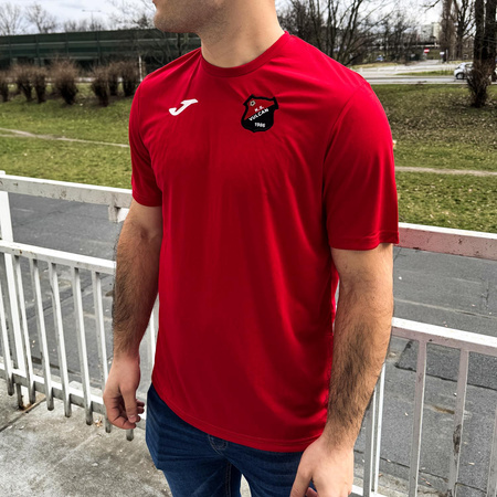 Koszulka treningowa JOMA VULCAN – herb żakardowy, napis na plecach, oddychający materiał, personalizowana