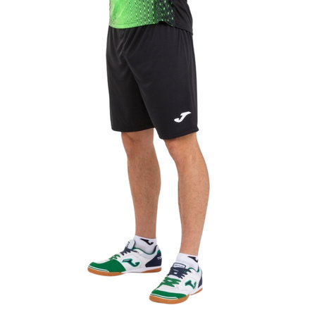 Komplet meczowy Joma KS TERESIN niebieski - niebieska koszulka z herbem, napisem i numerem oraz czarne spodenki