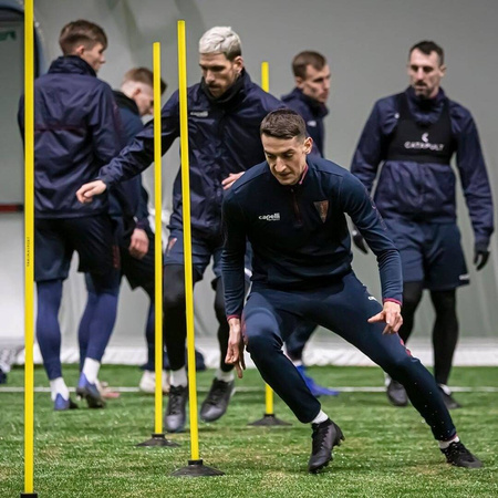 10x Laska treningowa 1,6 m YAKIMA niebieska 100603 – tyczka slalomowa do treningu koordynacyjnego i techniki