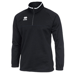 Bluza Errea Mansel 3.0 FG0K0Z00120, FG0K1Z00120 i FG0K2Z00120 czarna – lekka bluza treningowa z pół-zamkiem