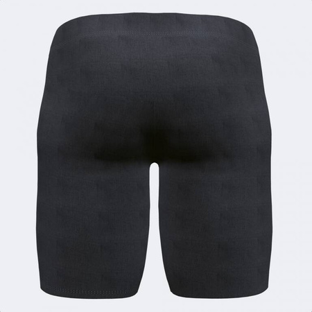 Spodenki termoaktywne Joma Academy 101017.100 czarne krótkie legginsy z rozciągliwej tkaniny