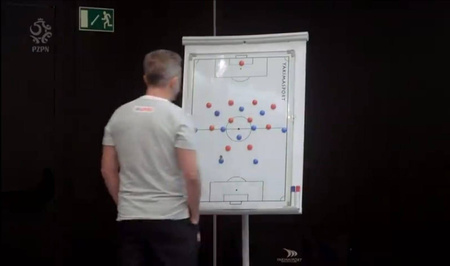 Tablica taktyczna YAKIMA 60x90 cm - piłka nożna 100014