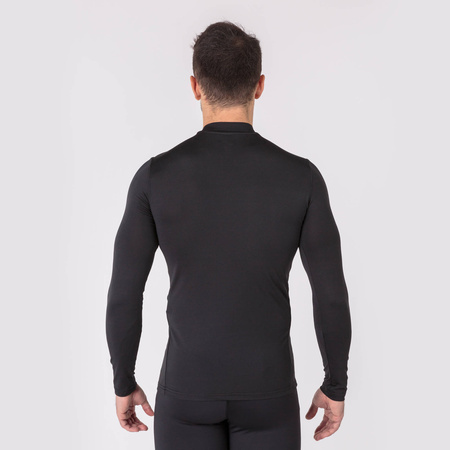 Koszulka termoaktywna Joma Academy 101018.100 czarna - klasyczna ochrona termiczna