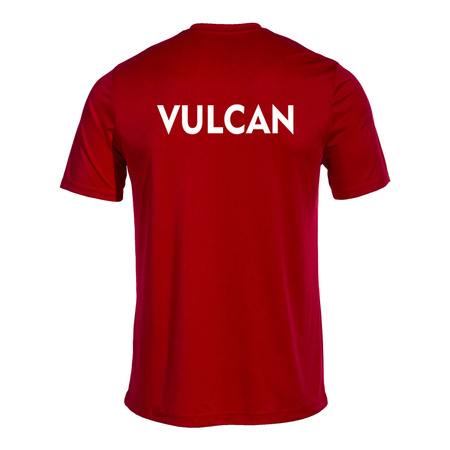 Koszulka treningowa JOMA VULCAN – herb żakardowy, napis na plecach, oddychający materiał, personalizowana