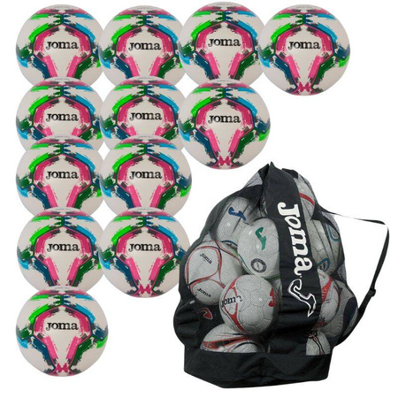 12x piłka Joma Gioco II 400646.200 + WOREK GRATIS piłki meczowe z atestem FIFA Quality Pro